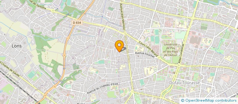 localisation de l'entreprise SANDERS EURALIS  LONS