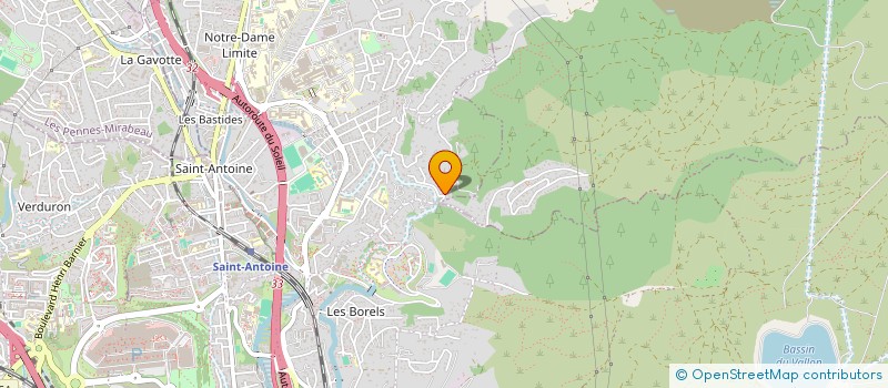 localisation de l'entreprise SANDES à MARSEILLE 15EME