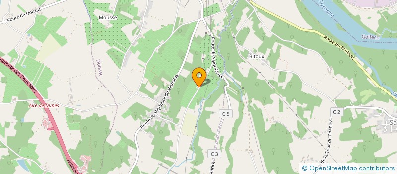 localisation de l'entreprise SANDHAMN AS  DONZAC