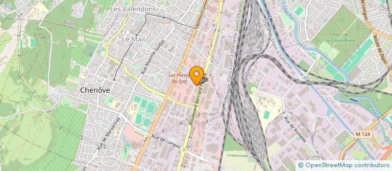 localisation de l'entreprise SANDHILLS à CHENOVE