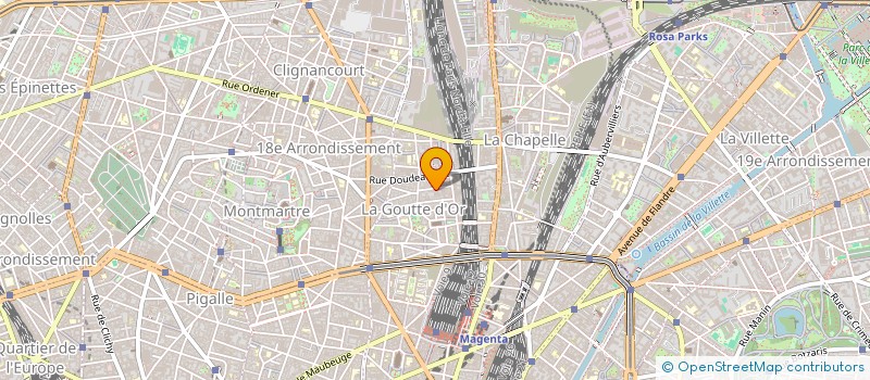 localisation de l'entreprise SANDHU  PARIS