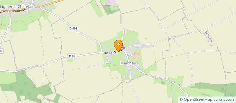 localisation de l'entreprise SANDI  FOURCIGNY