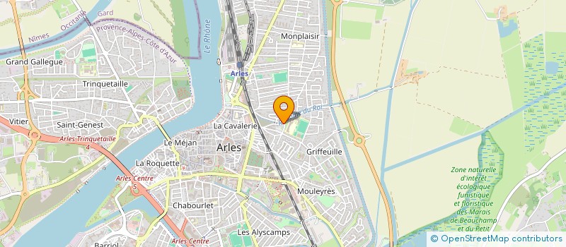 localisation de l'entreprise SANDI FAORO à ARLES