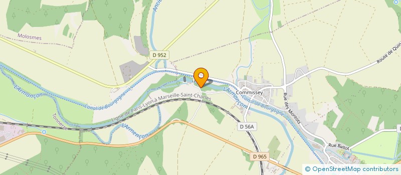 localisation de l'entreprise SANDID  TANLAY