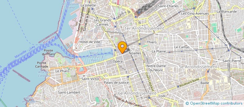 localisation de l'entreprise SANDIE TELEPHONIE à MARSEILLE