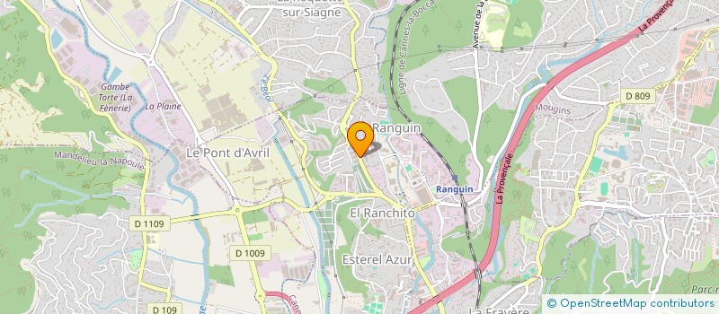 localisation de l'entreprise SANDILIA  CANNES