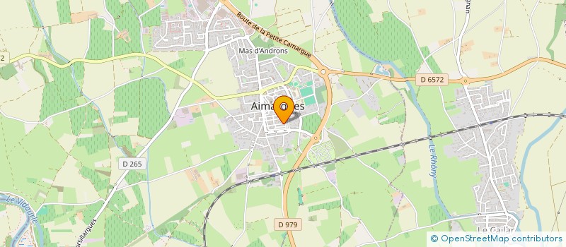 localisation de l'entreprise SANDIROFRE  AIMARGUES