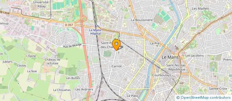localisation de l'entreprise SANDISA à LE MANS