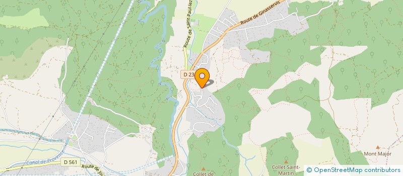 localisation de l'entreprise SANDJO  RIANS