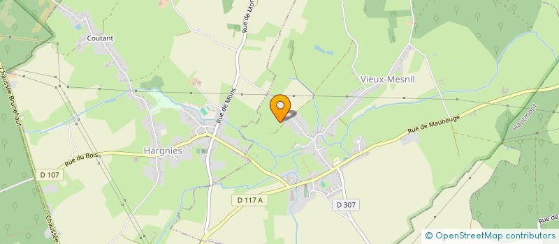 localisation de l'entreprise SANDLORIMMO  VIEUX-MESNIL