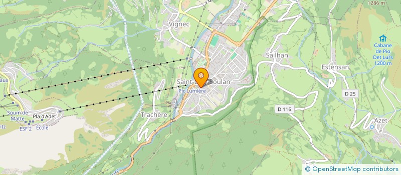localisation de l'entreprise SANDMO à SAINT-LARY-SOULAN