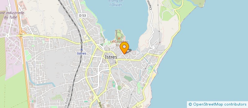 localisation de l'entreprise SANDO  ISTRES