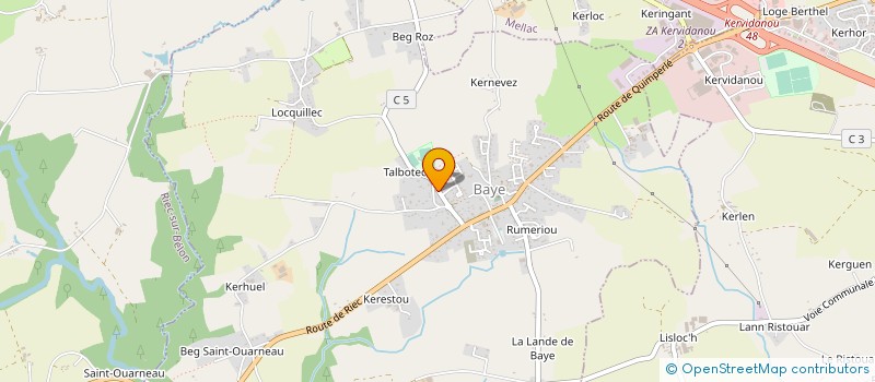 localisation de l'entreprise SANDOCEAN EVENT'S  BAYE