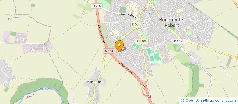 localisation de l'entreprise SANDOEIRA à BRIE-COMTE-ROBERT