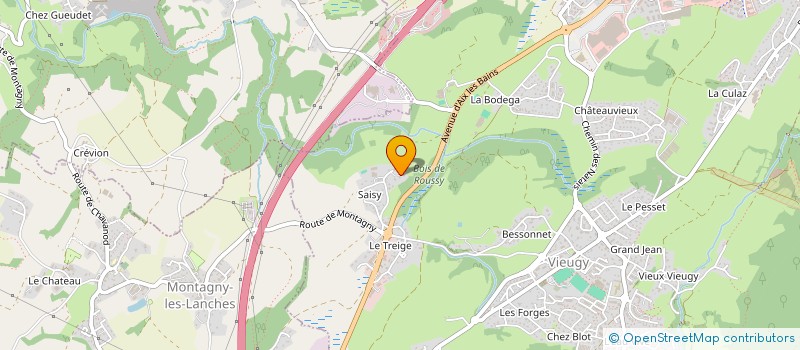 localisation de l'entreprise SANDOLYS  ANNECY