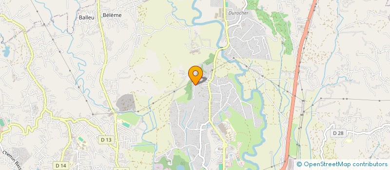 localisation de l'entreprise SANDOM972  LE LAMENTIN