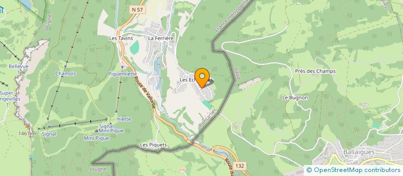 localisation de l'entreprise SANDONA SYSTEMS  JOUGNE