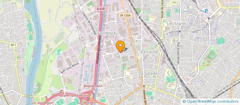 localisation de l'entreprise SANDONIX à TOULOUSE