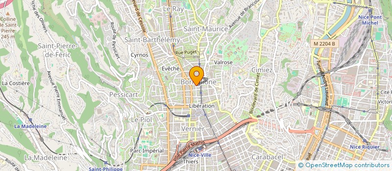 localisation de l'entreprise SANDOZ SERVICES NICE à NICE