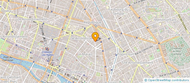 localisation de l'entreprise SANDQVIST FRANCE à PARIS