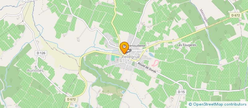 localisation de l'entreprise SANDRA BEAUTE  PELLEGRUE