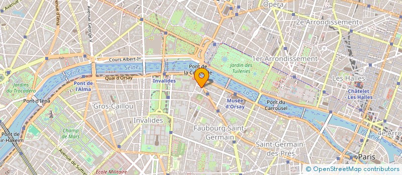 localisation de l'entreprise SANDRA BENHAMOU  PARIS