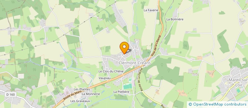 localisation de l'entreprise SANDRA ET JEROME HAMON  CLERMONT-CREANS