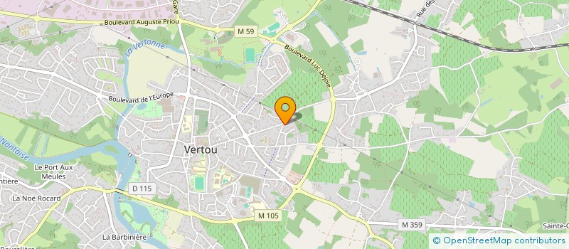 localisation de l'entreprise SANDRA GREAUD à VERTOU