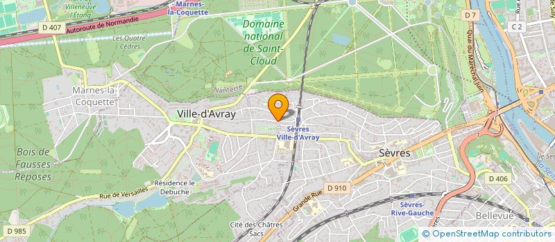 localisation de l'entreprise SANDRA LAFFORGUE CONSULTING  VILLE-D'AVRAY