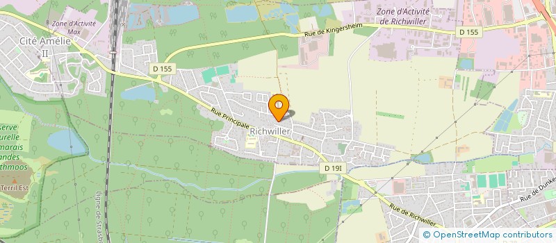 localisation de l'entreprise SANDRA LANG HYPNO  RICHWILLER