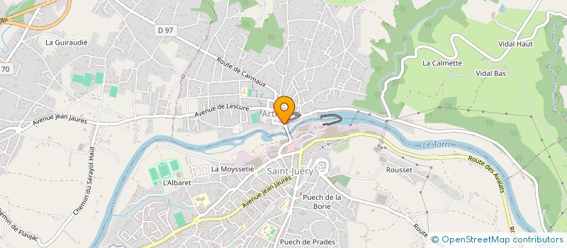 localisation de l'entreprise SANDRA MARTY  ARTHES