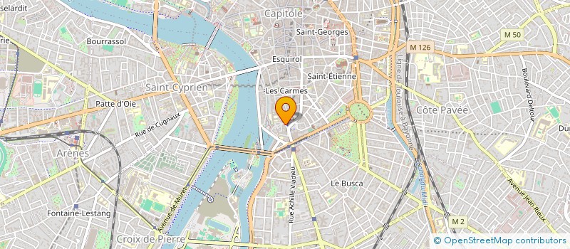 localisation de l'entreprise SANDRA VINEL à TOULOUSE