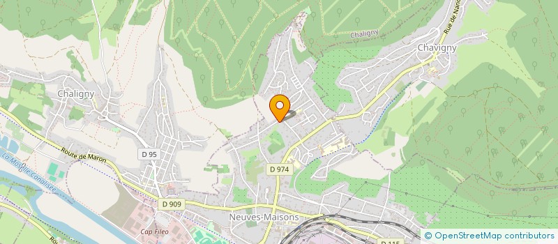 localisation de l'entreprise SANDRALOR  NEUVES-MAISONS