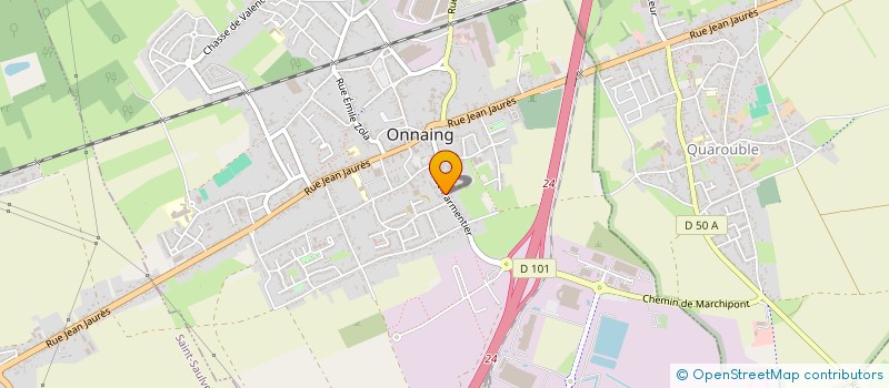 localisation de l'entreprise SANDRATRANS  ONNAING