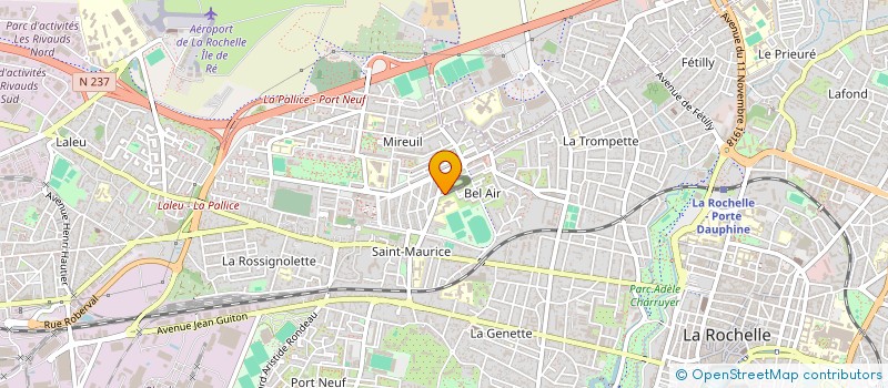 localisation de l'entreprise SANDRE RAYYA DANSES  LA ROCHELLE