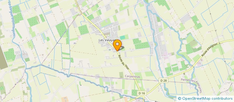 localisation de l'entreprise SANDRILLON à PERNES-LES-FONTAINES