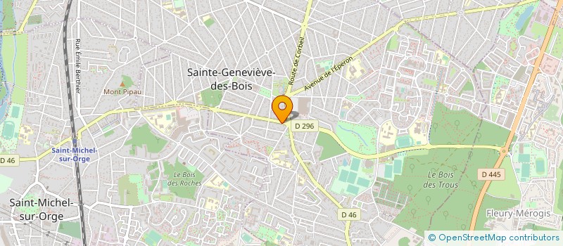 localisation de l'entreprise SANDRINE à SAINTE-GENEVIEVE-DES-BOIS