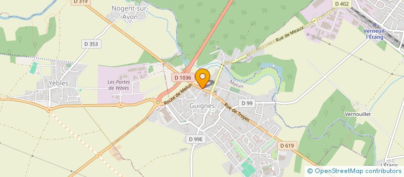 localisation de l'entreprise SANDRINE  GUIGNES