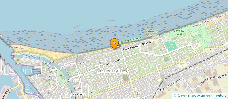 localisation de l'entreprise SANDRINE DESRAYAUD à DUNKERQUE