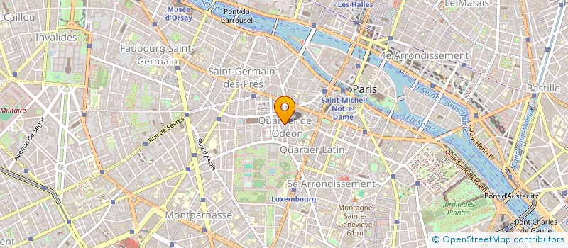 localisation de l'entreprise SANDRINE GANEM SARL à PARIS