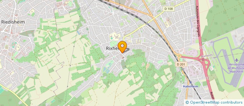 localisation de l'entreprise SANDRINE LIVRAISONS  RIXHEIM