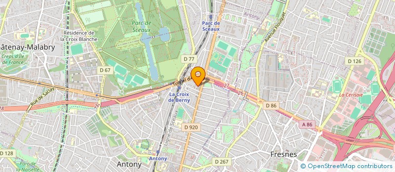 localisation de l'entreprise SANDRINE NEFUSSY CONSULTANT à ANTONY