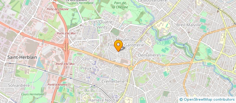 localisation de l'entreprise SANDRINE PATRICK  SAINT-HERBLAIN