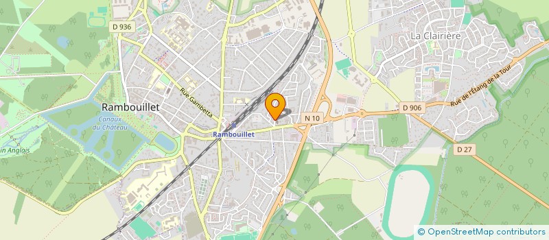 localisation de l'entreprise SANDRINE PETRONILHO  RAMBOUILLET