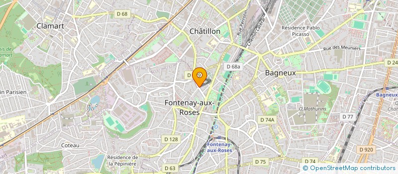 localisation de l'entreprise SANDRINE SAKALA-MOREL CONSULTING à FONTENAY-AUX-ROSES