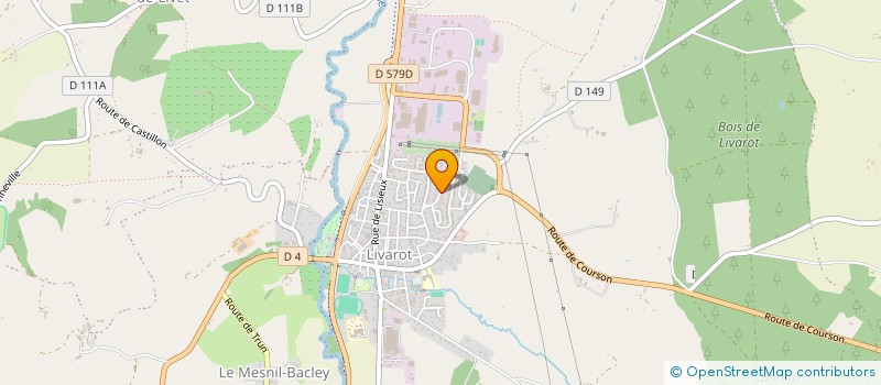 localisation de l'entreprise SANDRINE SUIGNARD  LIVAROT-PAYS-D'AUGE