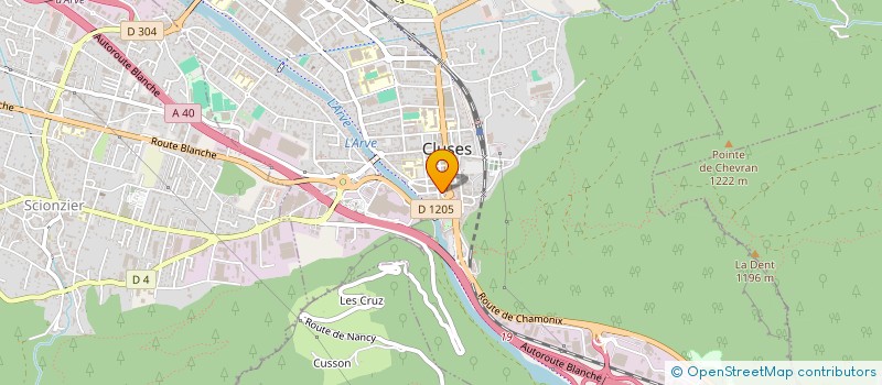 localisation de l'entreprise SANDRO & CO  CLUSES