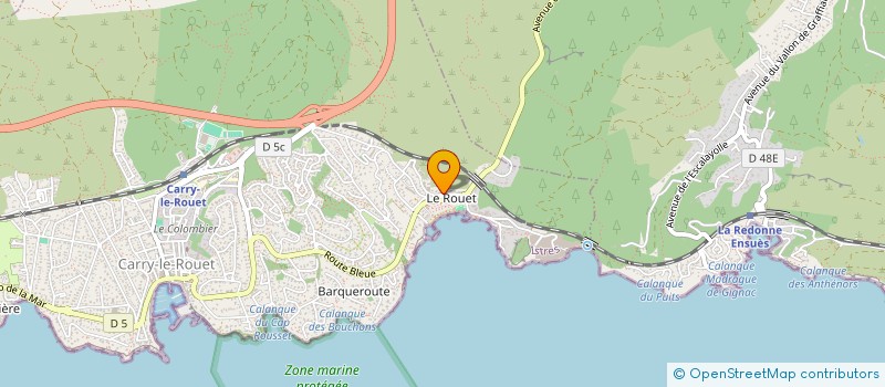 localisation de l'entreprise SANDROBAT à CARPENTRAS