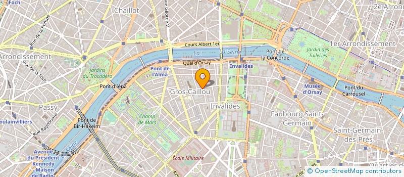 localisation de l'entreprise SANDROC à PARIS