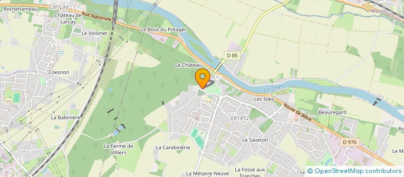 localisation de l'entreprise SANDROOKE  VERETZ